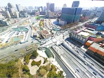 郑州二七广场隧道工程正在收尾 5月31日前周边多条道路通行规则有变